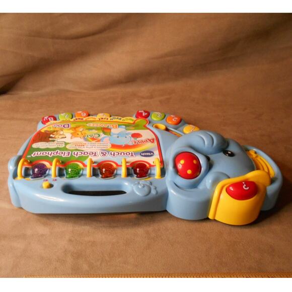 VTech Touch & Teach Elephant 2014 Learning Numbers and Letters Tested Works - Picture 7 of 9